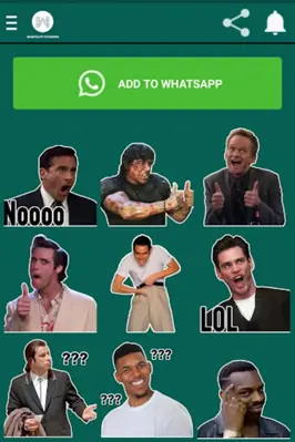 WaStickers - Funny Memes android App screenshot 0